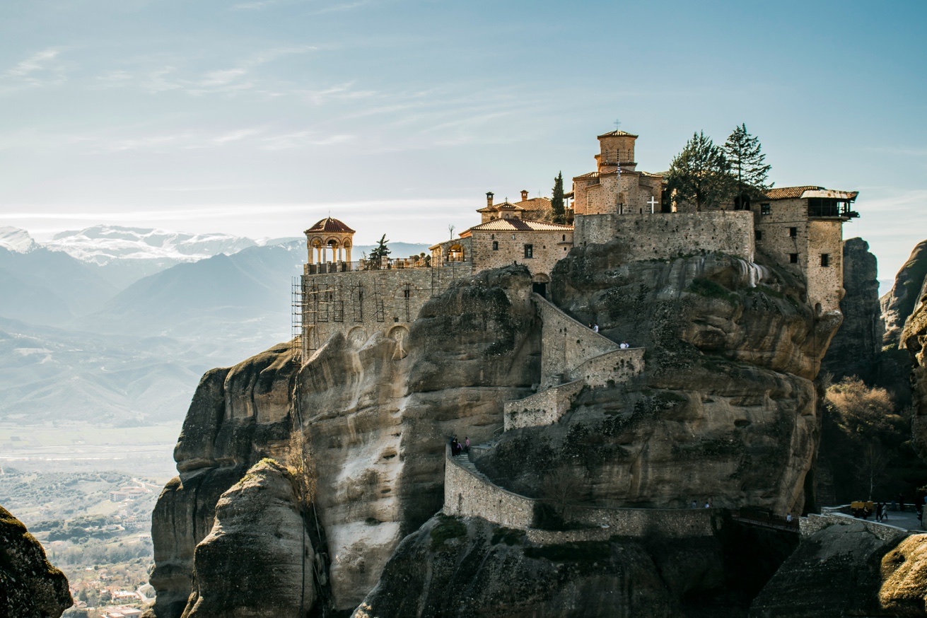 Meteora - Monasteries perched on giant rocks in Greece